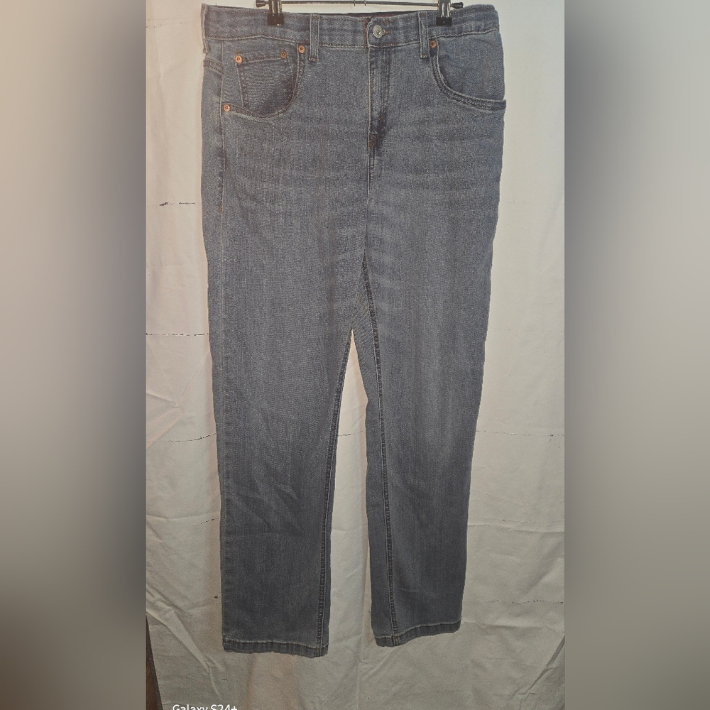 Levis Boys 20 Husky Gray Jeans